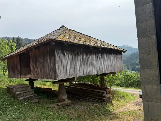 Casa de piedra con gran hórreo (ref: 249)
